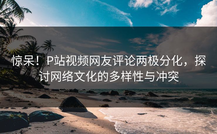 惊呆！P站视频网友评论两极分化，探讨网络文化的多样性与冲突