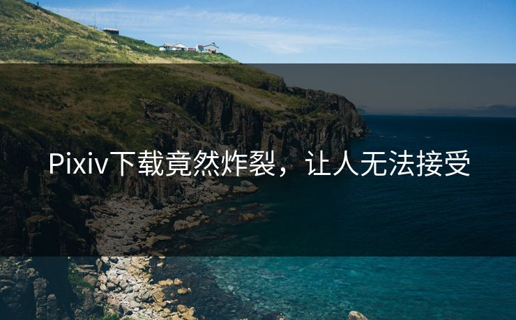 Pixiv下载竟然炸裂，让人无法接受