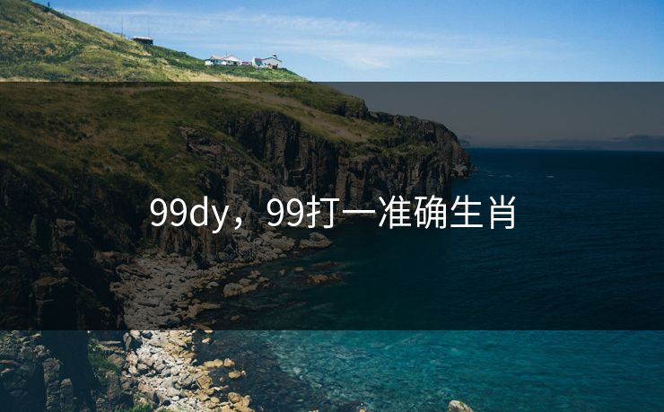 99dy，99打一准确生肖